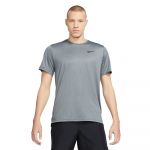 Nike Pro Dri Fit Hyper Dry Short Sleeve T-shirt Cinzento XL / Regular Homem