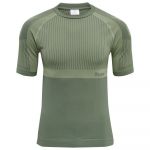 Hummel Unit Seamless Short Sleeve T-shirt Verde M Homem
