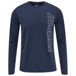 Hummel Topaz Long Sleeve T-shirt Azul XL Homem