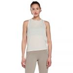 Reebok Yoga Long Sleeveless T-shirt Branco M Mulher