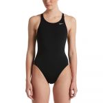 Nike Swim Hydrastrong Solids Fast Back 2.0 Swimsuit Preto US 34 Mulher