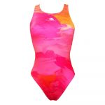 Turbo Brush Brush Swimsuit Rosa 5XL Mulher