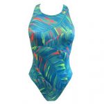 Turbo Banano Swimsuit Verde 2XL Mulher