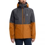 Haglofs Gondol Insulated Jacket Amarelo,Cinzento S Homem