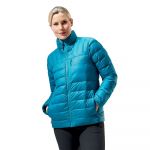 Berghaus Silksworth Down Jacket Azul 16 Mulher