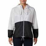 Columbia Flash Forward Windbreaker Jacket Branco,Preto XS Mulher