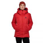 Black Diamond Belay Parka Vermelho S Mulher