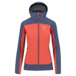 Karpos Parete Softshell Jacket Laranja,Azul S Mulher