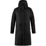 Fjällräven Vardag Rain Parka Preto S Mulher