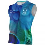 Otso Blue Birds Sleeveless T-shirt Azul XL Homem