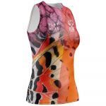 Otso Wings Sleeveless T-shirt Colorido L Mulher