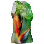 Otso Paradise Sleeveless T-shirt Verde L Mulher
