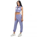 Nebbia Muscle Mommy Short Sleeve Hoodie Roxo XS Mulher