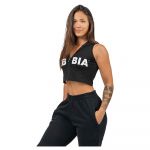 Nebbia Muscle Mommy Short Sleeve Hoodie Preto XS Mulher