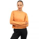 Nebbia Crop Crew Neck Gym Spirit Sweatshirt Laranja L Mulher