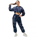 Nebbia Re-fresh Crop 591 Hoodie Azul L Mulher
