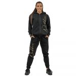 Nebbia Classic Intense Signature Gold Hoodie Preto XS Mulher