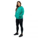 Nebbia Branded Oversized Gym Rat Hoodie Verde L Mulher