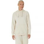 Asics Logo Oth Hoodie Beige XS Mulher