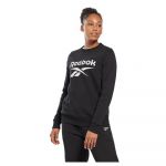 Reebok Ri Bl Fleece Crew Sweatshirt Preto M Mulher