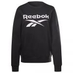 Reebok Ri Bl Fleece Crew Sweatshirt Preto S Mulher