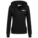 Lonsdale Calder Vale Full Zip Sweatshirt Preto M Mulher