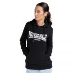Lonsdale Flookburgh Hoodie Preto XS Mulher