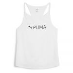 Puma Fit Fashion Ultrabreathe Allover Sleeveless T-shirt Branco S Mulher