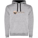 Kruskis Peaceful Two Colour Hoodie Cinzento L Homem