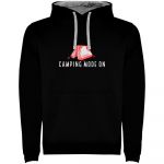 Kruskis Camping Mode On Two Colour Hoodie Preto 3XL Homem