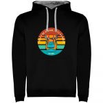 Kruskis Dont Be Afraid Bicolor Hoodie Preto 2XL Homem