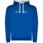 Kruskis Mountain Heartbeat Two-colour Hoodie Azul L Homem