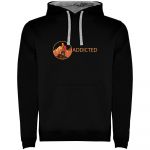 Kruskis Addicted Bicolor Hoodie Preto S Homem