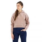 Black Diamond Crop Hoodie Rosa M Mulher