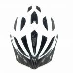 9Transport Capacete com Luz Traseira Integrada Tamanho L Branco