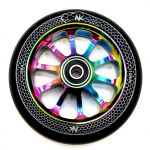 Nokaic Roda Snake para Scooter Trotinete Freestyle 110mm Preto Rainbow