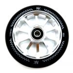 Nokaic Roda Racing para Scooter Trotinete Freestyle 110mm Preto Prata