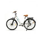 Smartgyro Sunset Bicicleta Elétrica de Passeio com Pedalar Assistido 250W 36V 27.5" Branca