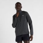 New Balance Casaco Athletics Reflective Packable Jacket mj41279-ack S Cinzento