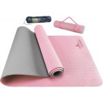 Tapete de Ioga 183 x 61 cm 8 mm Rosa