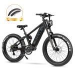 Alpine-pro T7 26'' 750w Motor Elétrico Bafang para Btt 48v 20ah Bateria Shimano 8 Velocidades-camaleão