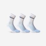 Adidas Meias de Desporto Cano Alto Branco (3 pares)-37/39
