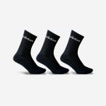 Adidas Meias de Desporto Cano Alto Preto (3 pares)-43/45