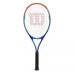 Wilson Raquete de Ténis Lazer, Alumínio, Impact Azul Vermelho.-grip 2