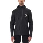 Compressport Casaco com Capuz Hurricane Waterproof 10/10 Jacket am00009b-990 L Preto