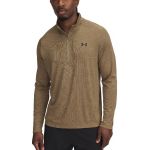 Under Armour Sweatshirt Tech Textured 1/2 Zip 1382797-251 M Castanho