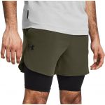 Under Armour Calções Ua Vanish Elite 2in1 Short 1378604-390 XL Castanho