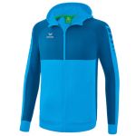 Erima Casaco com Capuz Six Wings Trainingsjacke Mit Kapuze 1032211 S Azul