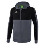 Erima Casaco com Capuz Six Wings 1032207 XL Cinzento