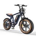 HillMiles MileZoom1 Bicicleta Elétrica 20'' 832 Wh 7 velocidades Azul